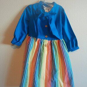Misha Lulu High End Childrens Brand. Vibrant Dress
